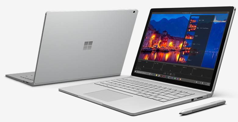 Surface Book combines the 6th Generation Intel Core i5 and i7 processors and up …